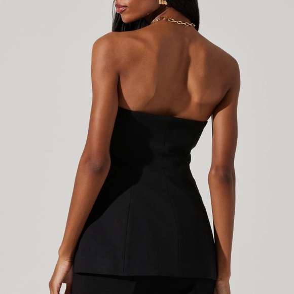 NWOT MILANI TAILORED BUSTIER TOP - Picture 3 of 7